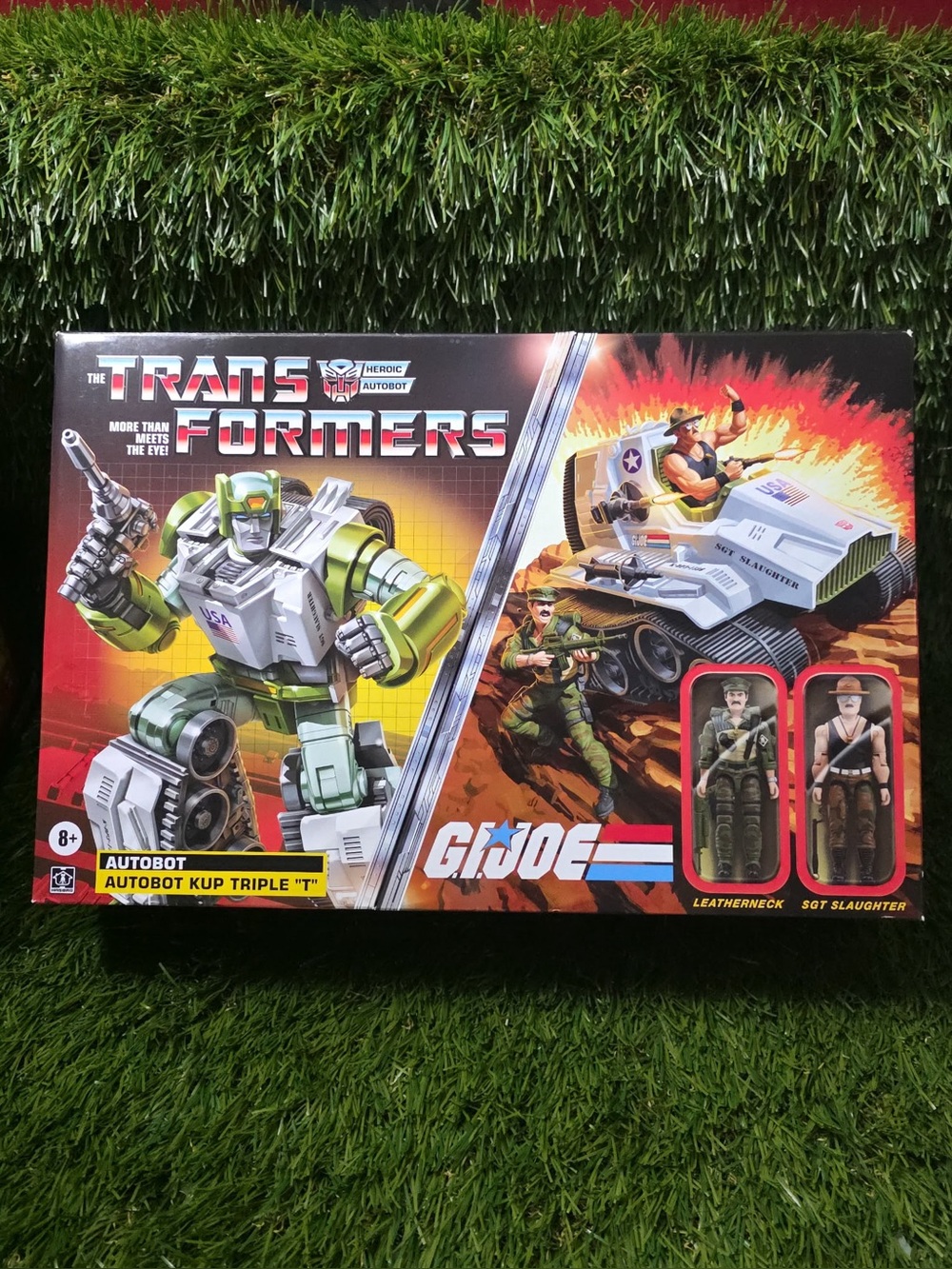 Transformers Collaborative G.I. Joe x Transformers Autobot Kup Triple T set